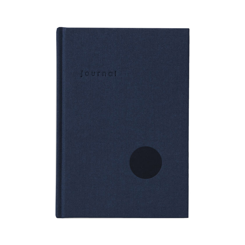 Hardcover Journal (Navy/Dot Grid) - Kartotek