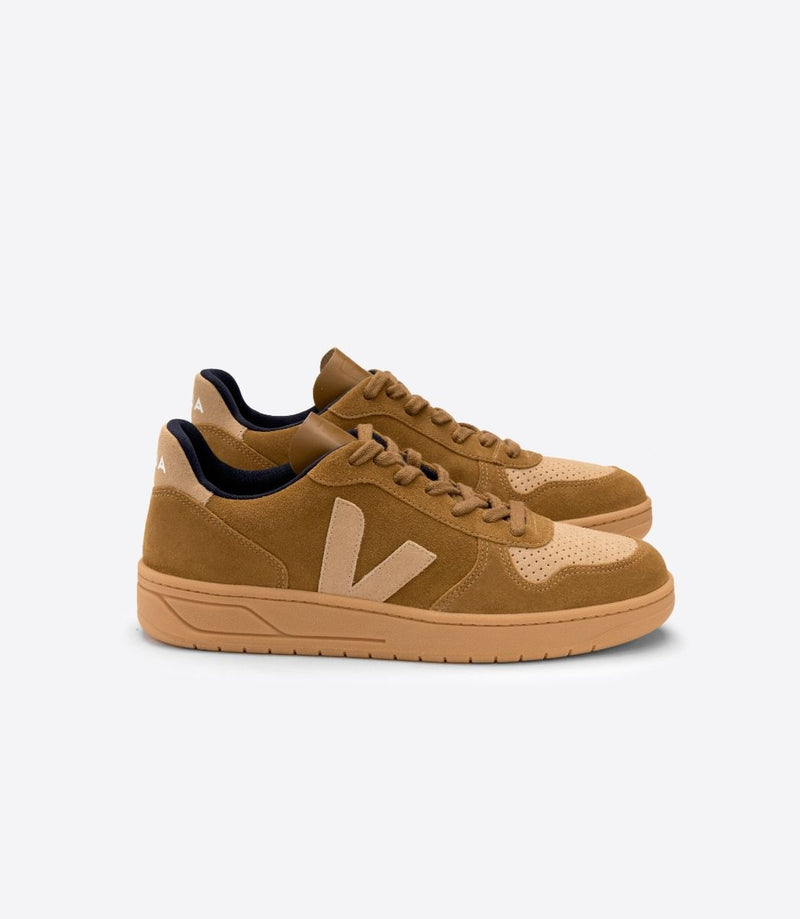 V-10 SUEDE CAMEL-DESERT - VEJA