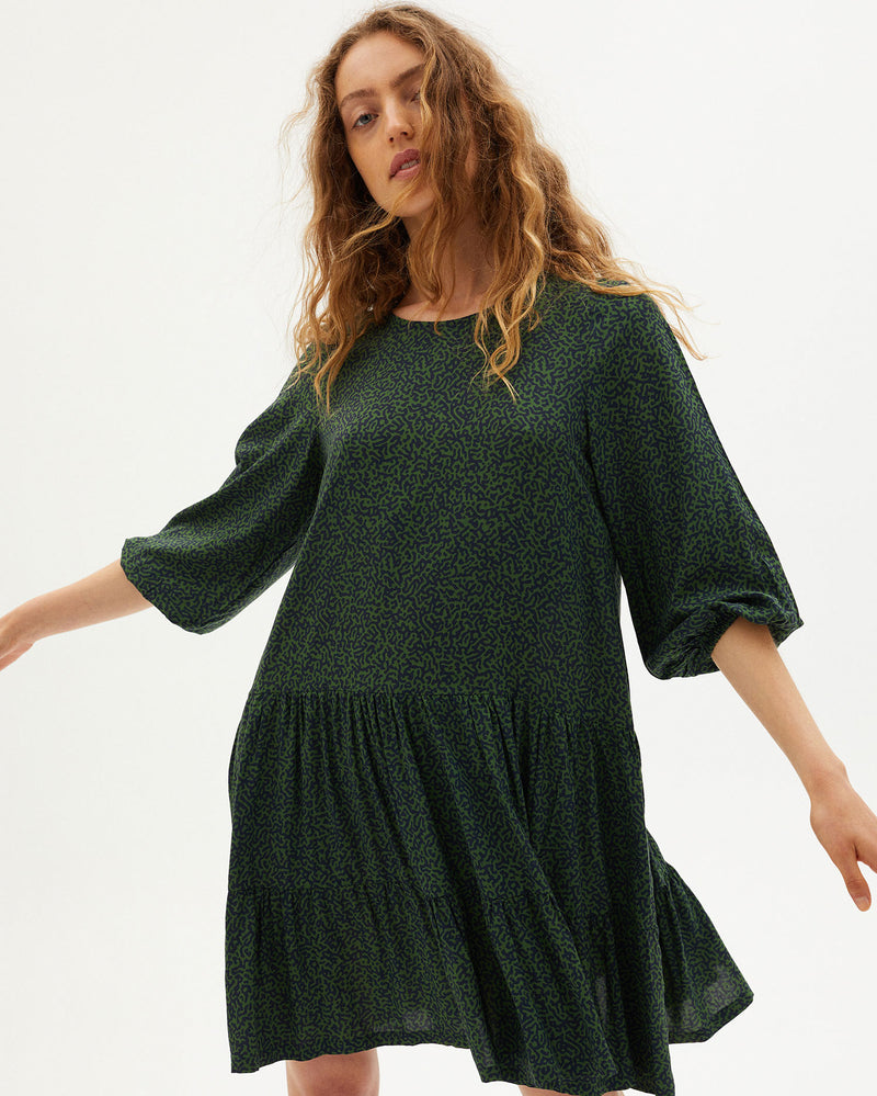 Chamaleon Lily Dress (Green) - Thinking MU