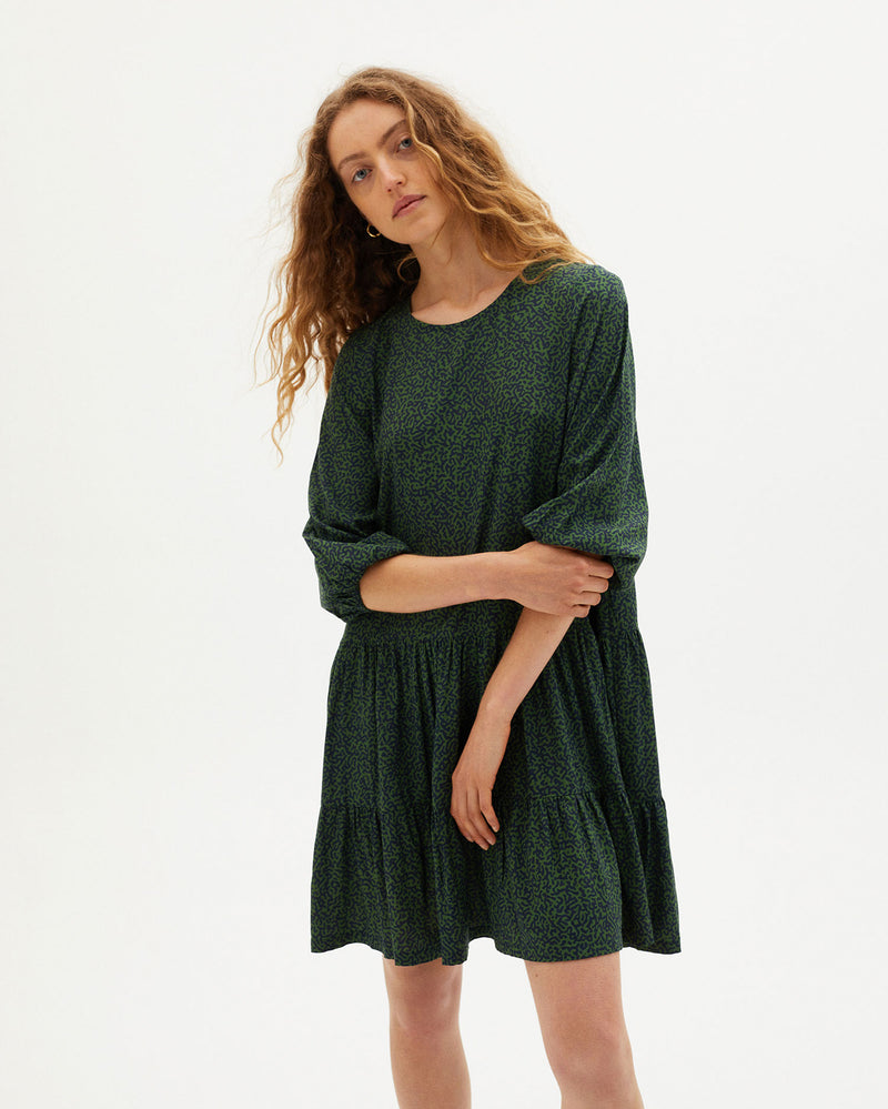 Chamaleon Lily Dress (Green) - Thinking MU