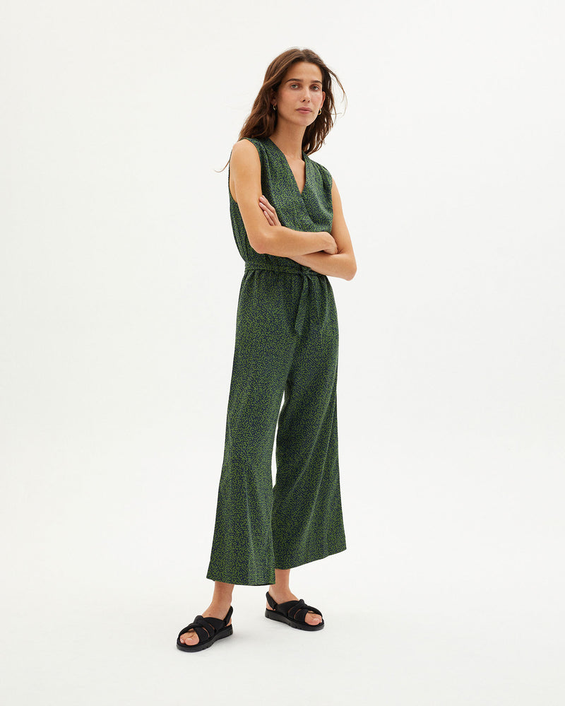 Chamaleon Winona Jumpsuit (Green) - Thinking MU