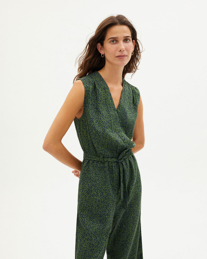 Chamaleon Winona Jumpsuit (Green) - Thinking MU