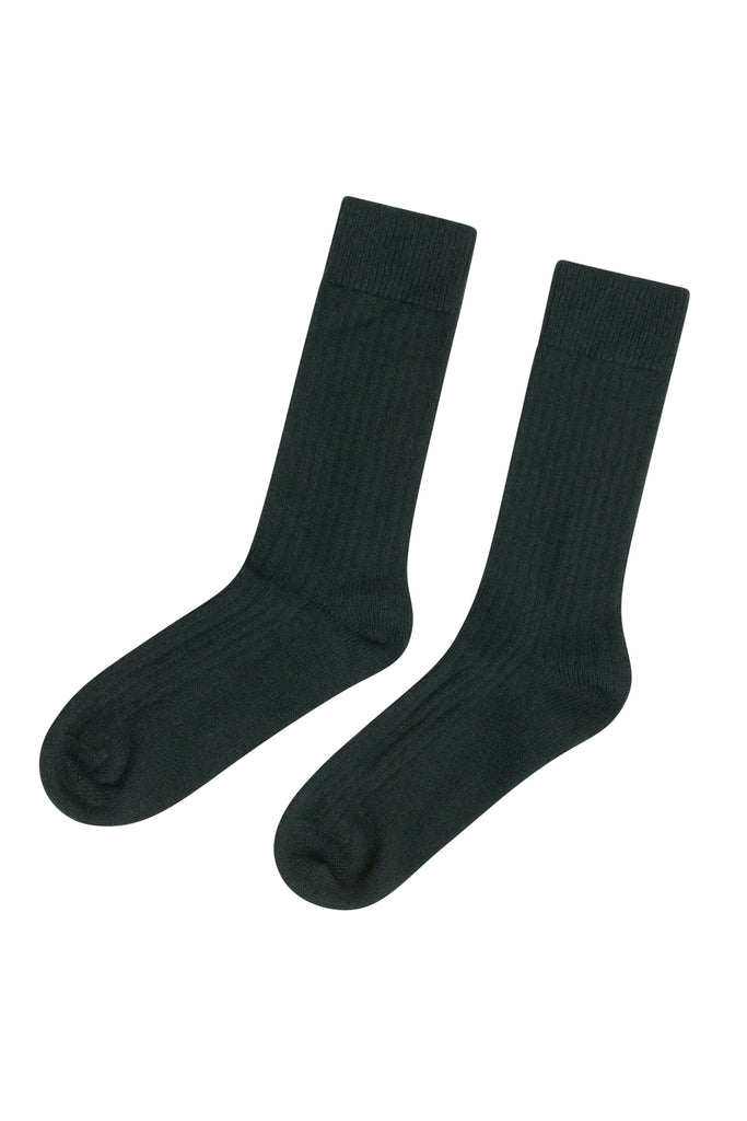Wool Sock (Olive) - Klitmøller Collective